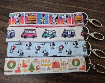 Snoopy Wristlets/key fob/keychain
