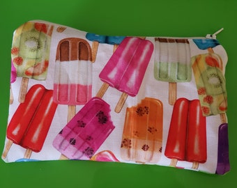 Zippered pouch/pencil case/feminine product holder/make up bag