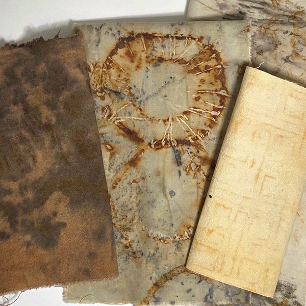 Rusty Stained Fabric - Etsy