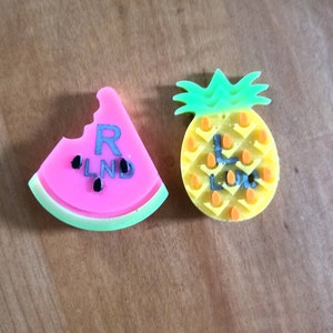 Tropical xray markers personalized Radiology lead markers xray markers, initials or numbers,  rad tech, x-ray tech