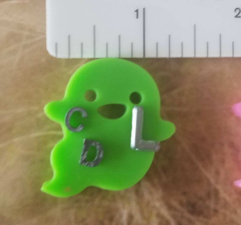 Ghost Xray Markers up to 3 Letters or Numbers Radiology Xray Etsy