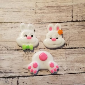 Marqueurs radiographiques Spring Bunny avec initiales ou chiffres Radiologie, marqueurs radiographiques, initiales, rad tech, X-ray tech, rectangle