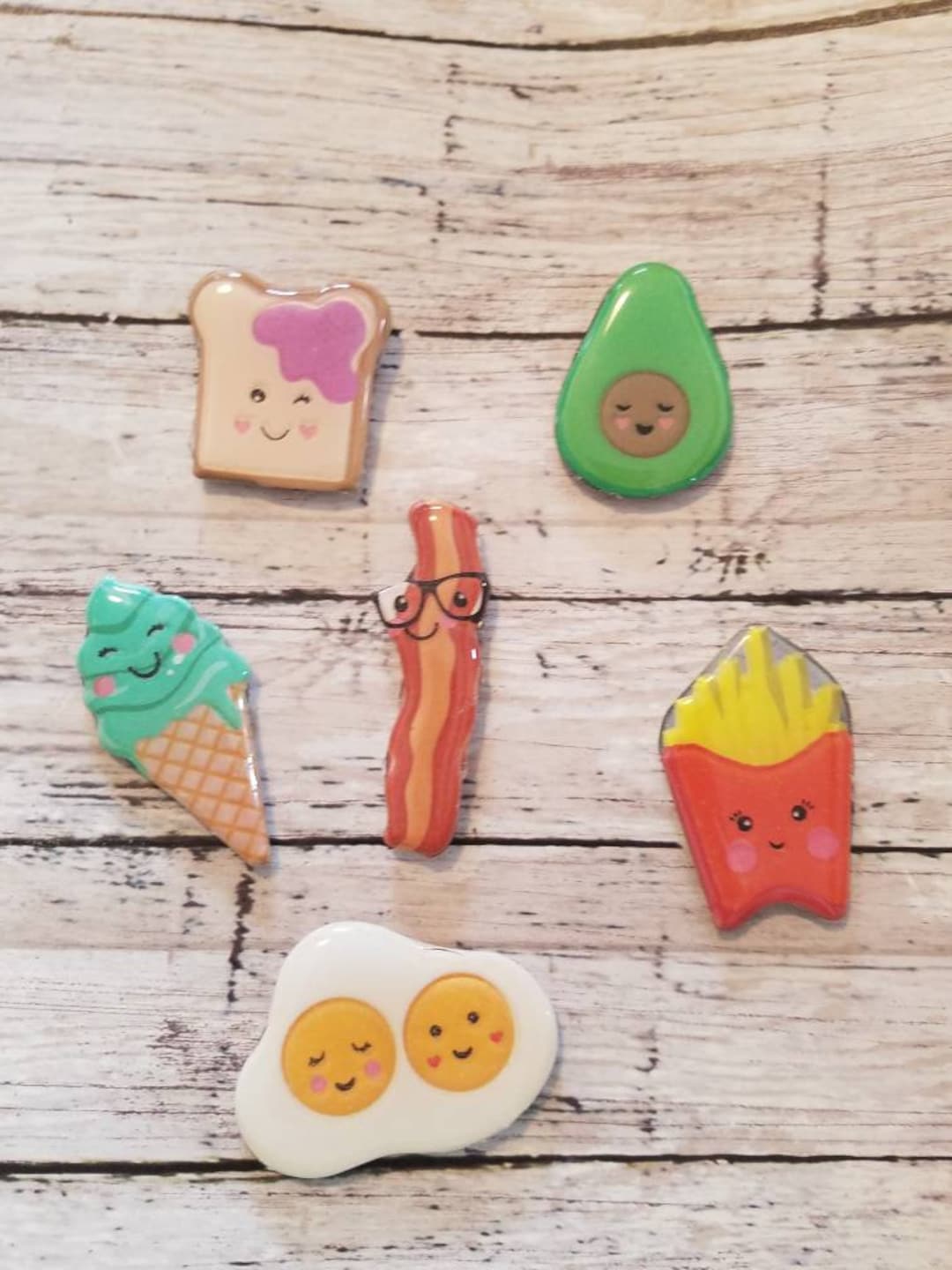 Personalized Xray Markers Cute Food 3 Initials or Numbers Radiology