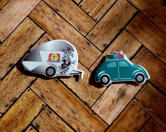 Xray marker set with initials or numbers, Radiology lead, x-ray markers,  rad tech, xray tech, car and camper, happy happy camping