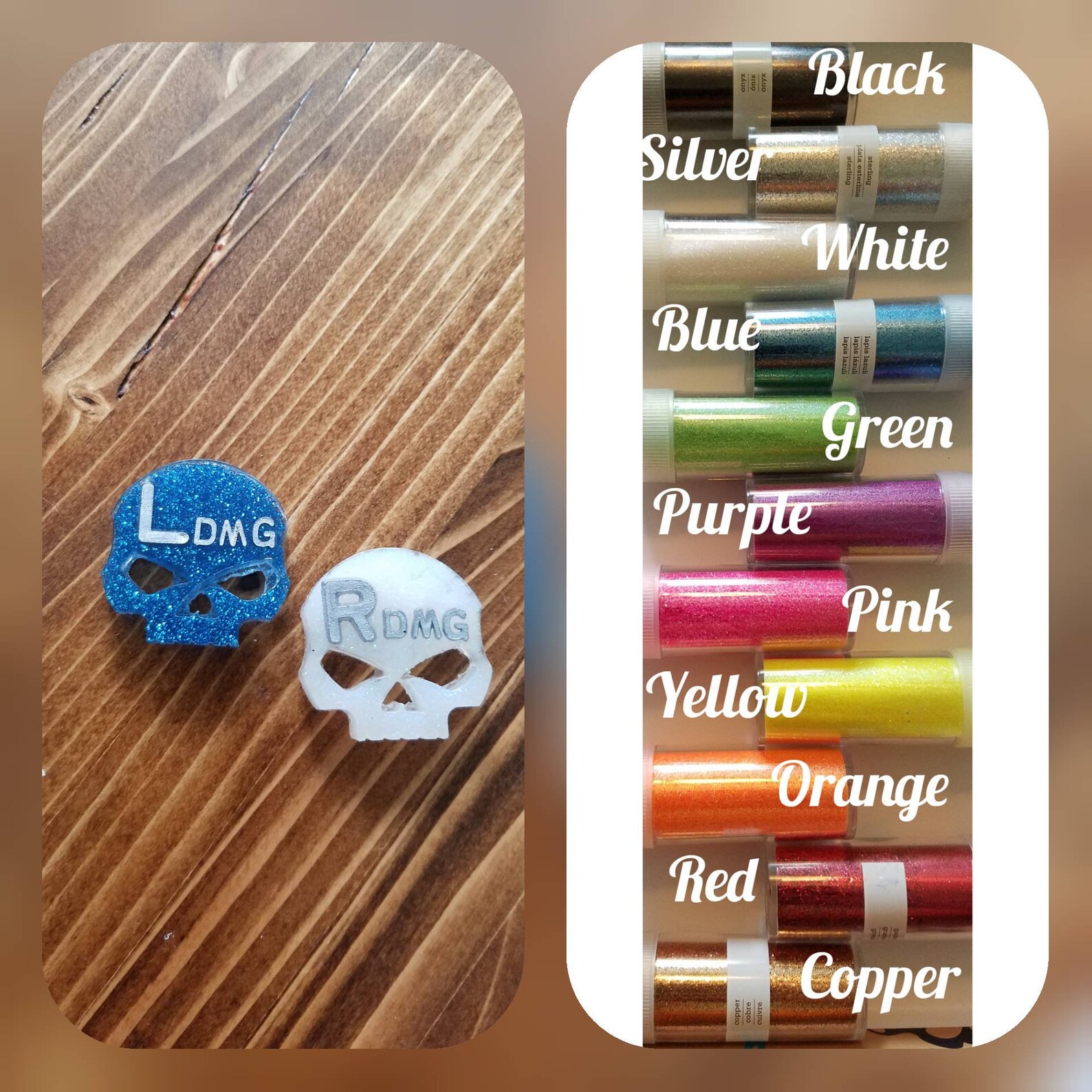 Custom skull Xray markers Radiology xray markers initials Etsy