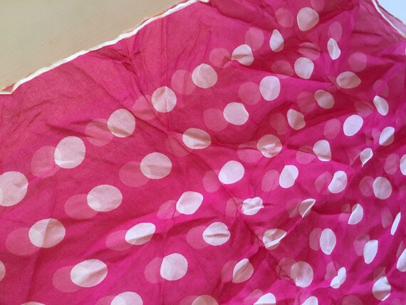 Boho Hair Scarf 50s Scarf Polka Dot Scarf for Hair