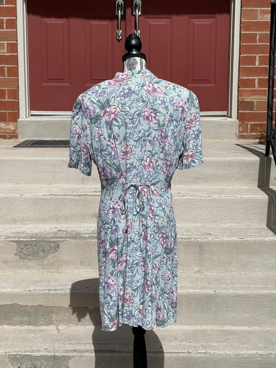 Vintage Creations Floral Women Midi Dress / Mid L… - image 3