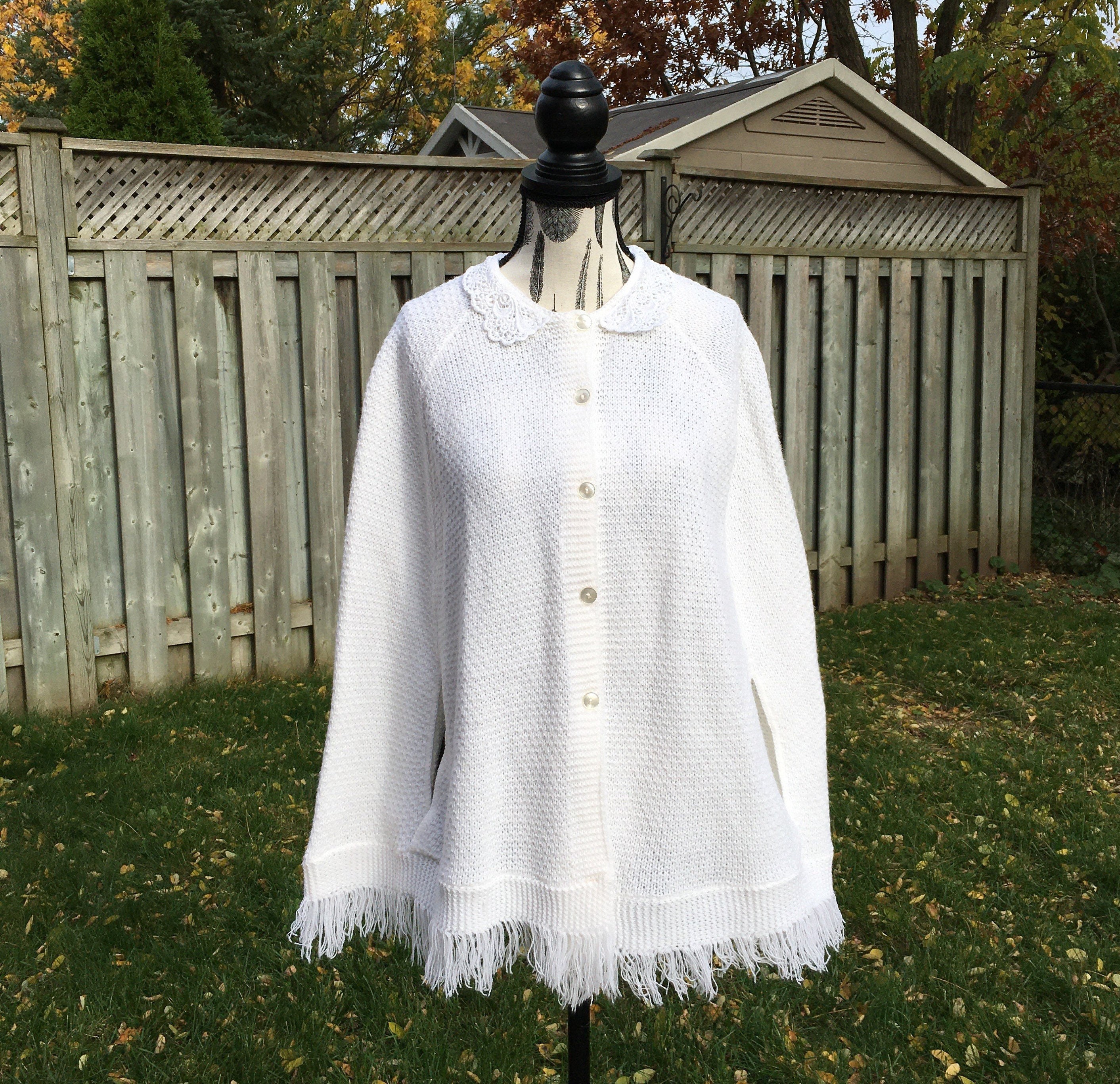 Shop Poncho Sweater - Etsy
