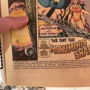 Amazing Adventures featuring Killraven Warrior of the Worlds NO. 31 July 1975 Published by Marvel Comics Group image 3