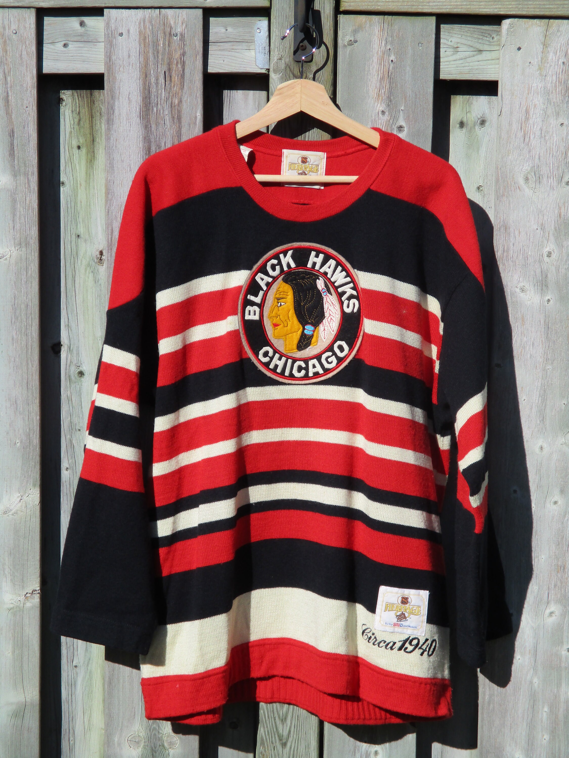 Blackhawks jersey sweater hotsell