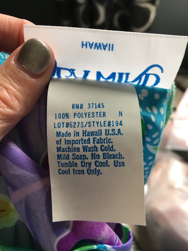 Sea Winds Vintage Hawaiian Dress Women Tiki Dress Hawaii Dress Hawaiian Fabric Swimsuit Coverup Sarong Size Small