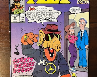 Alf Vol 1 No 35 November 1990 Published by Marvel Comics Group / Alf TV Television Show