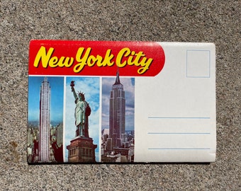 Vintage Ephemera  / Vintage New York City Photography Prints / Travel City Postcards / Real Photo Postcard Album Pack