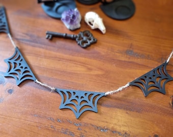 Spinnenweb Halloweenslinger || Spooky slingerslinger spinnenweb