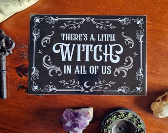 A5 Print - There's A Little Witch