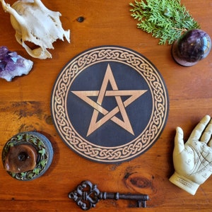 Pentagram Altar Tile // Magickal Decor