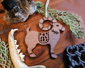 Yule Goat Bauble // Scandinavian Christmas Ornament