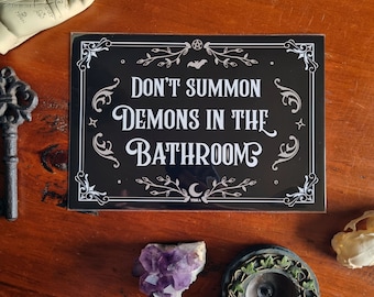 A5 Print - Don't Summon Demons