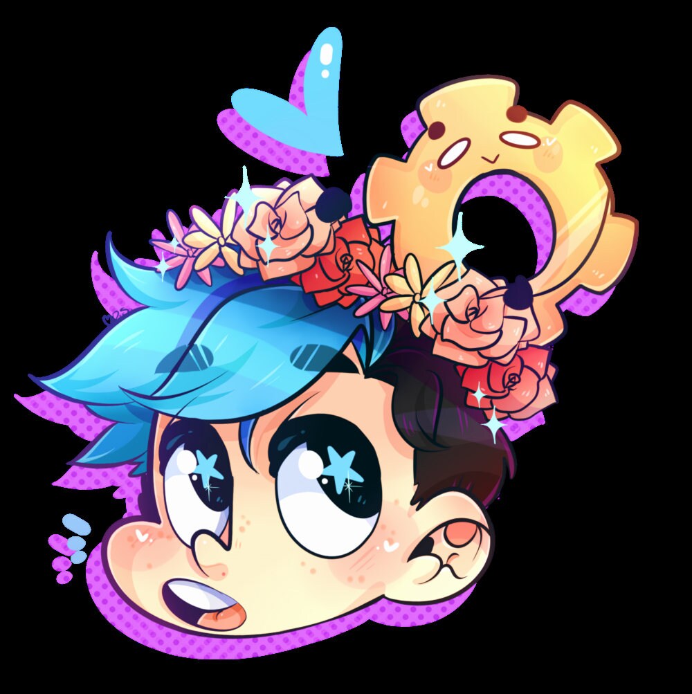 Youtube Head Stickers
