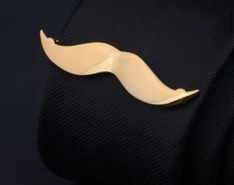 Moustache Tie Clip