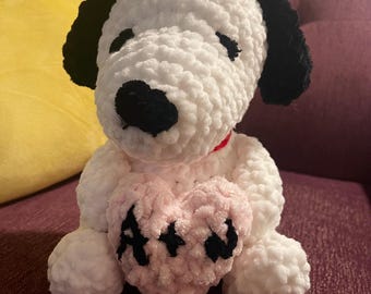 Crochet Snoopy Plush amigurumi