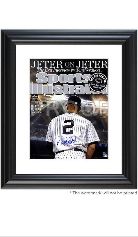 derek jeter framed jersey