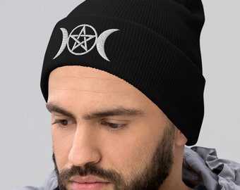 Goth Santa Hat - Etsy