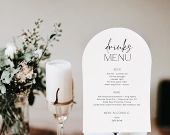 Arch Table number signs. Reception signs. Weddings and event signage. Table decor. Cards & Gift. In loving memory. Menu