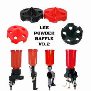 Tambour à disque automatique pour presse de rechargement Lee de DW, Powder Baffle V4, Classic Pro 1000