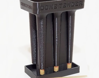 DW's Black Cone Tender 6 Shooter Cone Loader 1-1/4" Detachable Kief Catcher Roll