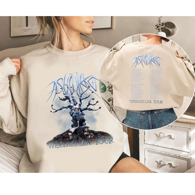 Ashnikko 2023 Weedkiller Tour America Png Ashnikko 2023 Tour Etsy