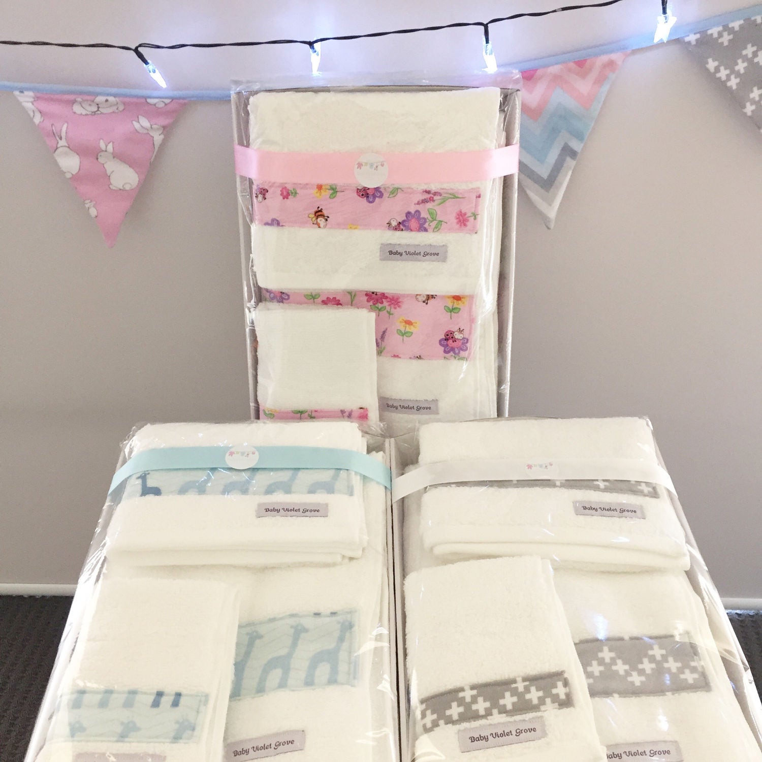 Baby Bath Towel Gift Sets Etsy