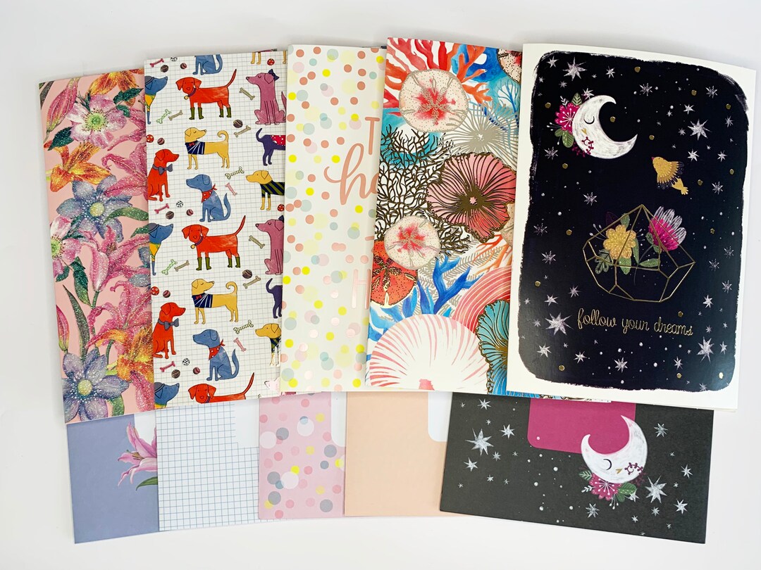 Blank Card Pack Luxury Cards Set of 5. PACK 10 Etsy