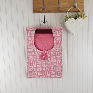 Clothes pin bag Peg bag Cotton clothes pin bag Clothespin bag