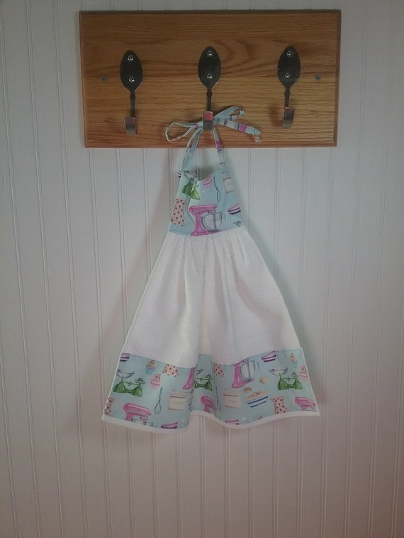 Kitchen Hanging Towel Kitchen Towel Hanging Towel With Ties Etsy