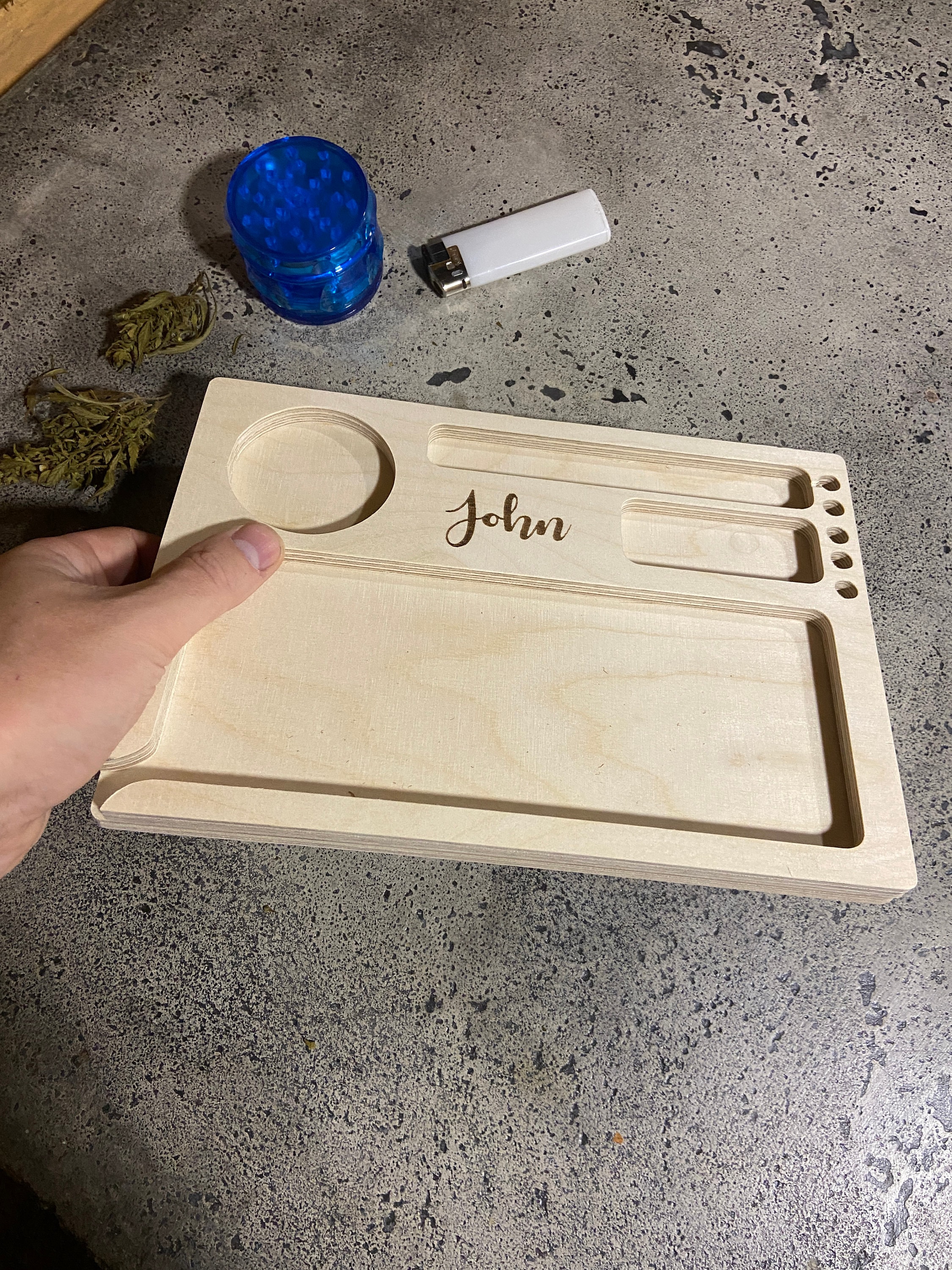 Wooden Rolling Tray,marijuana Accessories for Men,smoke Rolling Tray,smoke  Gifts,rolling Tray Organizer,custom Wood Rolling Tray 