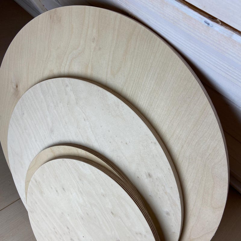 Wood Rounds for Decor - Etsy UK