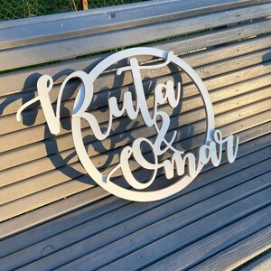 Houten bruiloft op maat welkomstbord, bruiloft receptie decor, houten huwelijkscadeau