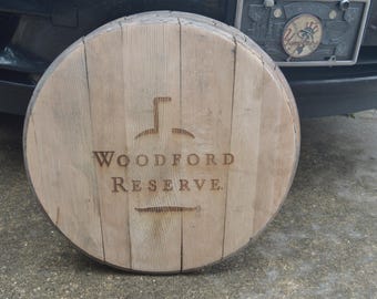 Woodford Reserve Bourbon Whiskey Barrel Lid/Head