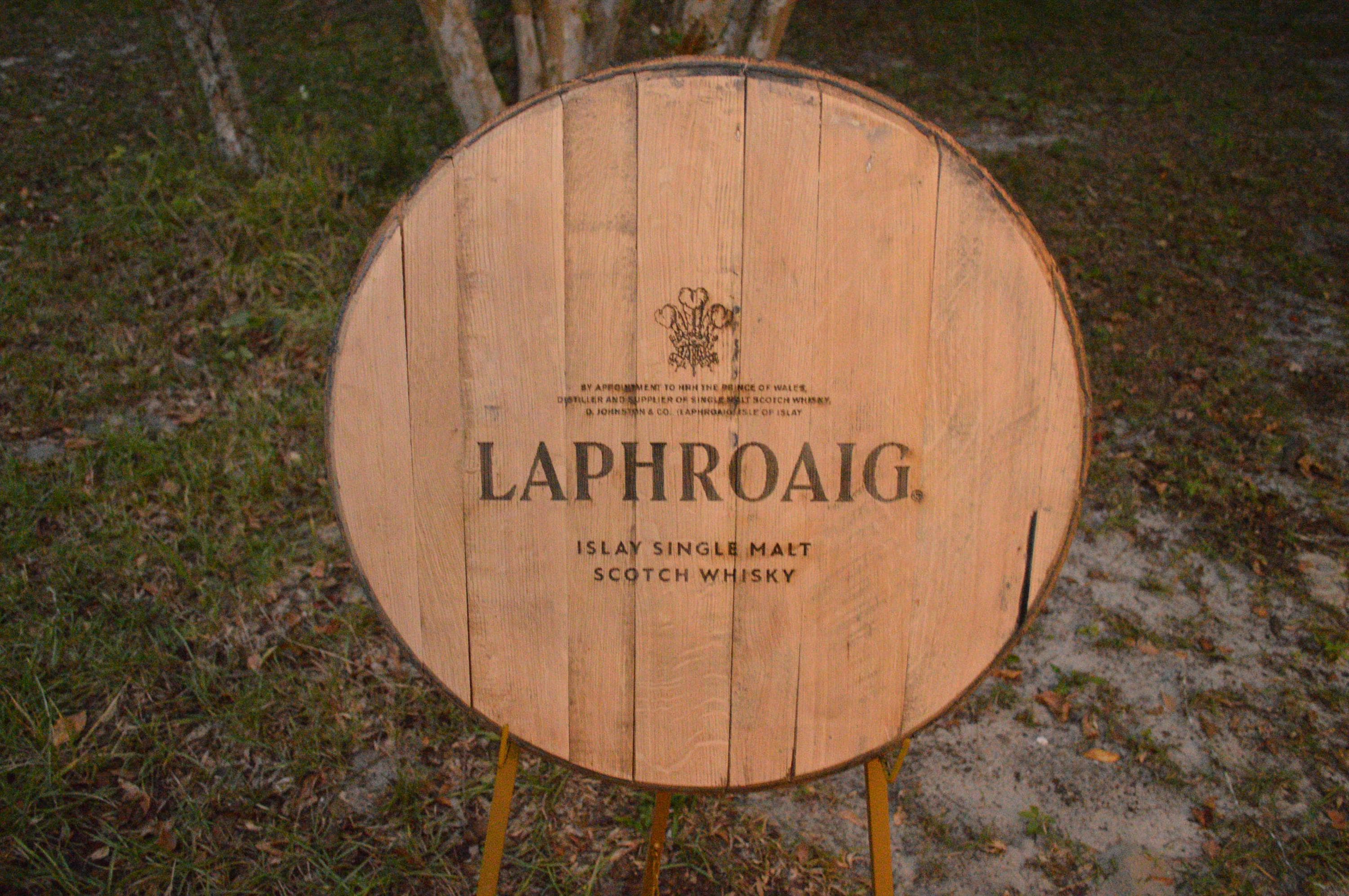新品】LAPHROAIG wood Barrel 3L