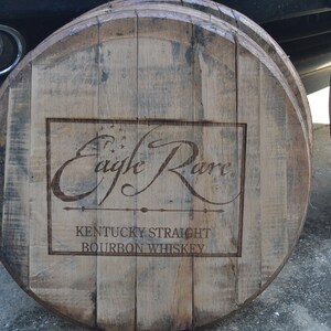 Eagle Rare Bourbon Whiskey Barrel Head/lid - Etsy