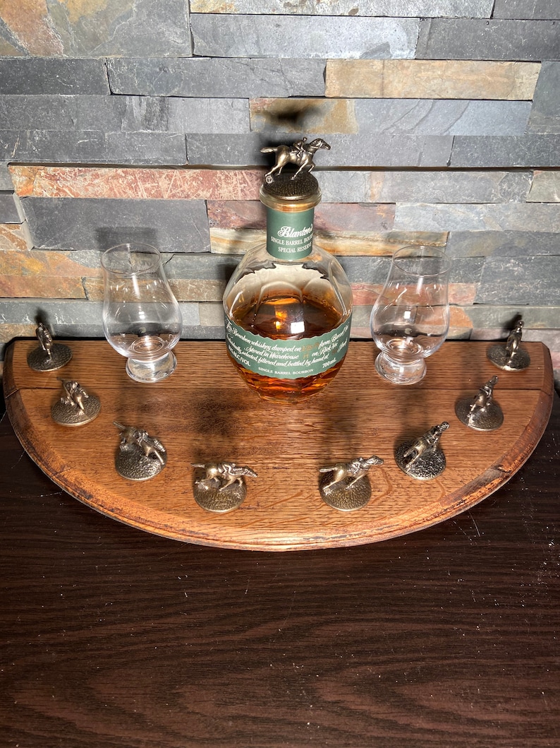 Blantons Bourbon Barrel Lid Cork Display Blantons Whiskey Etsy