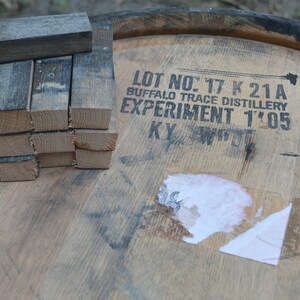 Buffalo Trace Bourbon Whiskey Barrel Oak Pen Blanks