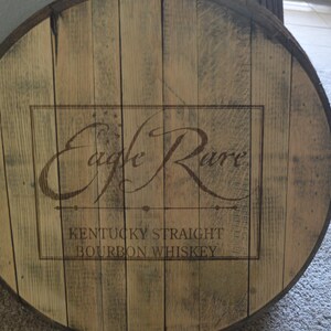 Eagle Rare Bourbon Whiskey Barrel Head/lid - Etsy