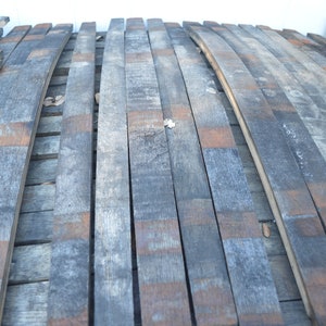 5 Pack of Oak Whiskey Barrel Staves for Arts & Crafts - Etsy