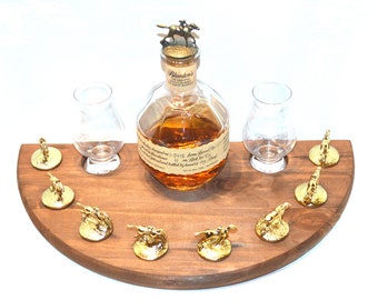 Lighted Blanton’s Bourbon Horse Cork Stopper Display, Choice of Colors, Blantons Whiskey, Whisky