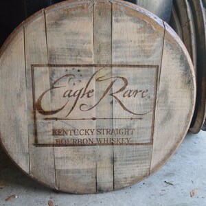 Eagle Rare Bourbon Whiskey Barrel Head/lid - Etsy