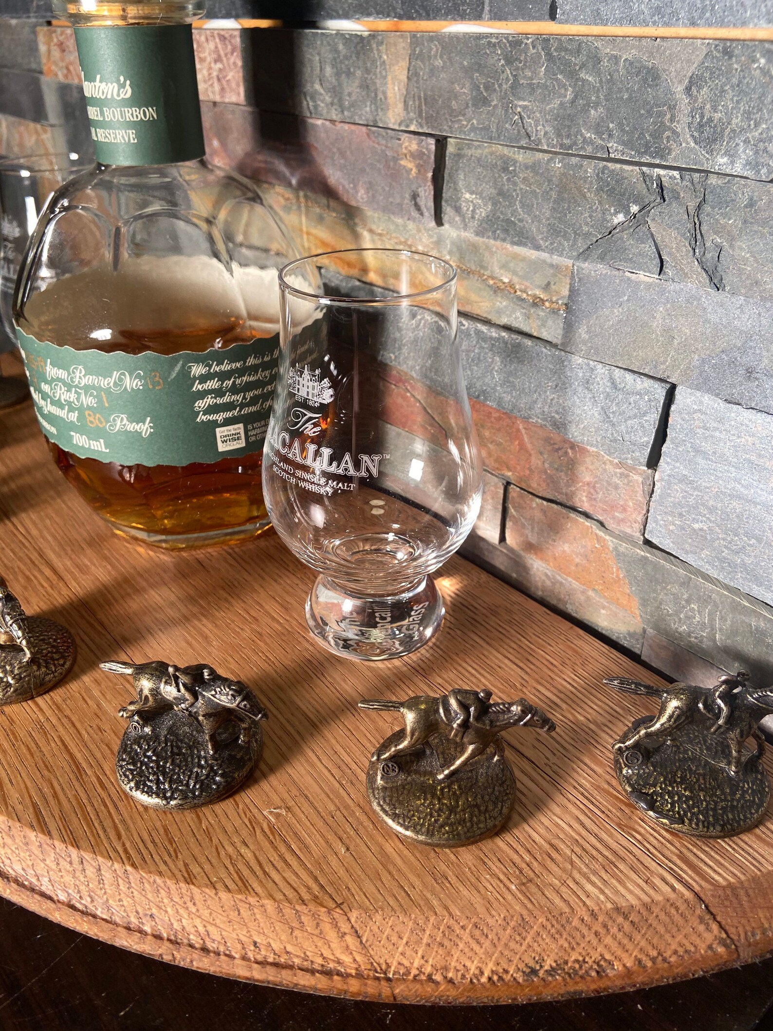 Blantons Bourbon Barrel Lid Cork Display Blantons Whiskey Etsy