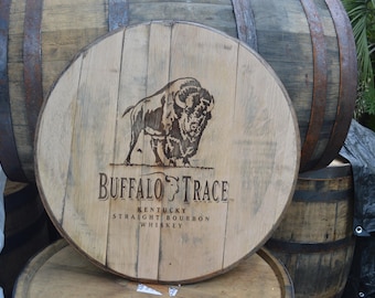 Buffalo Trace Bourbon Whiskey Barrel Head/Lid