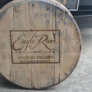 Eagle Rare Bourbon Whiskey Barrel Head/lid - Etsy